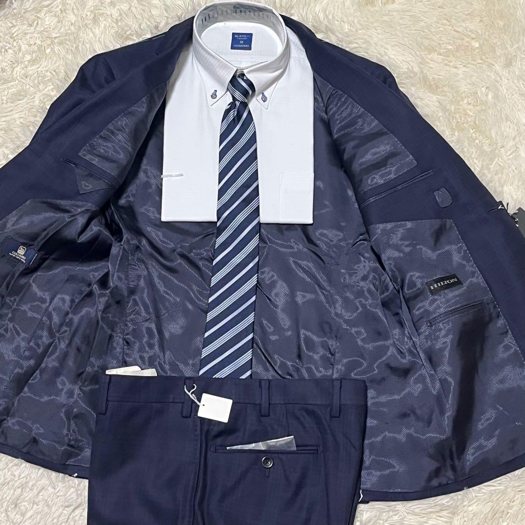 ✨新品✨ HILTON ビジネス スーツ イタリア高級生地 Super130's