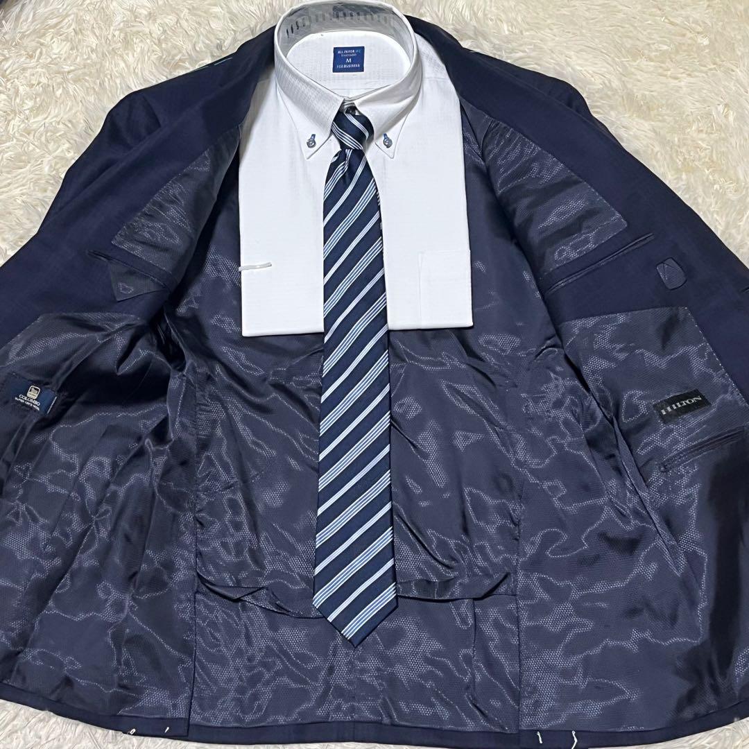 ✨新品✨ HILTON ビジネス スーツ イタリア高級生地 Super130's