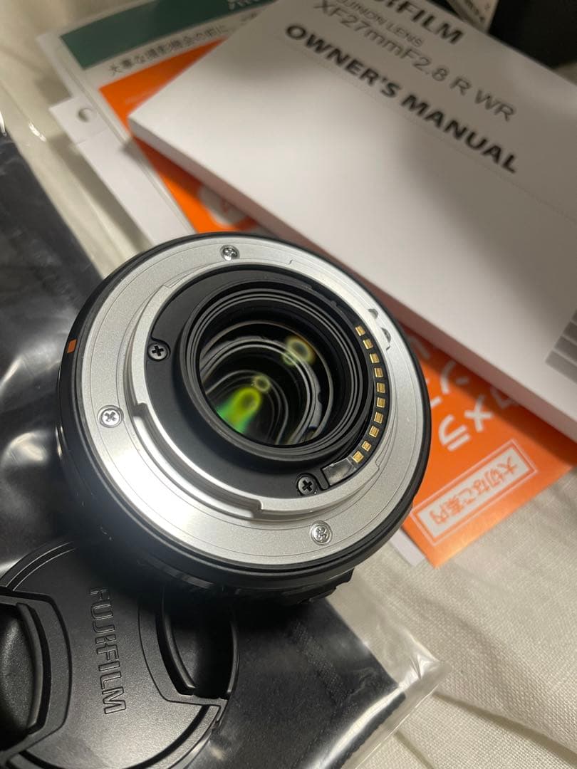 富士フィルム　FUJIFILM XF27mmF2.8 R WR 単焦点レンズ