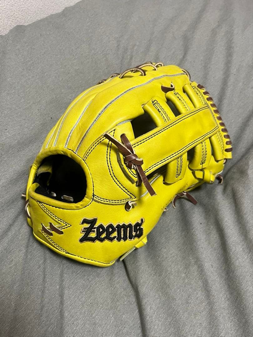 ZEEMS ジームス 軟式グローブ 外野手用 SV-520GGN 軟式グラブ