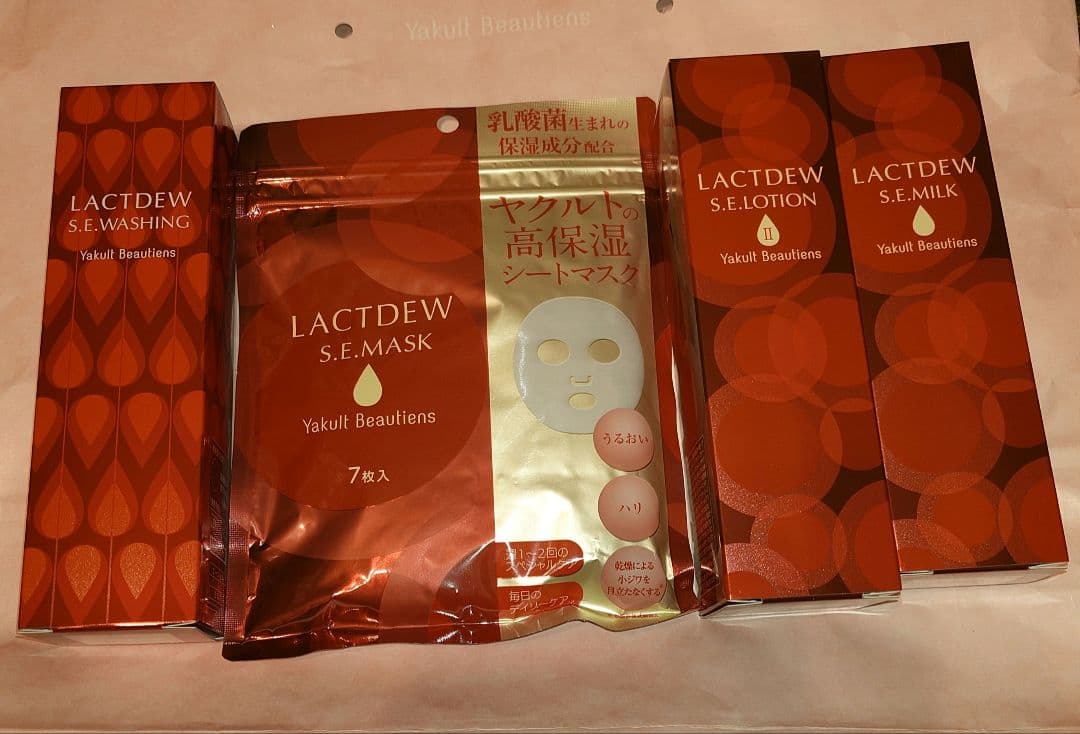 LACTDEW ウォッシング ローションII ミルク マスク セット