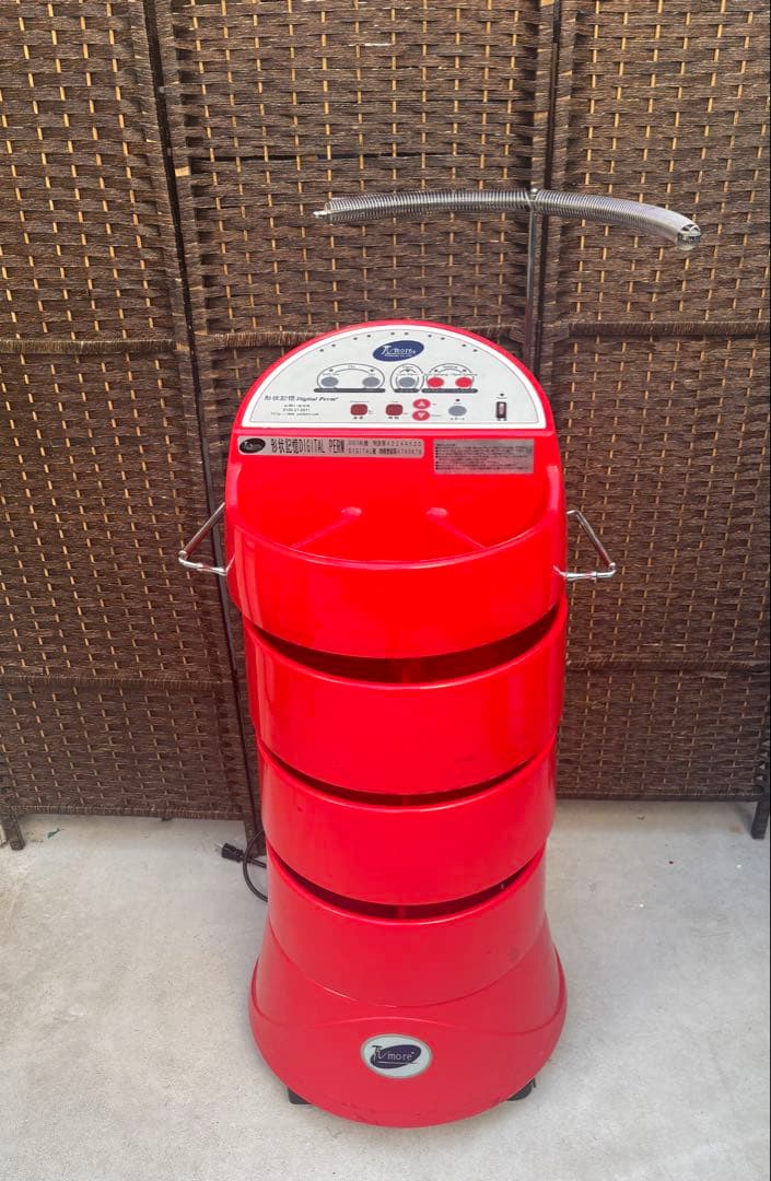 パイモア　ロッド付き　デジタルパーマ機　ワゴンタイプ　定価20万