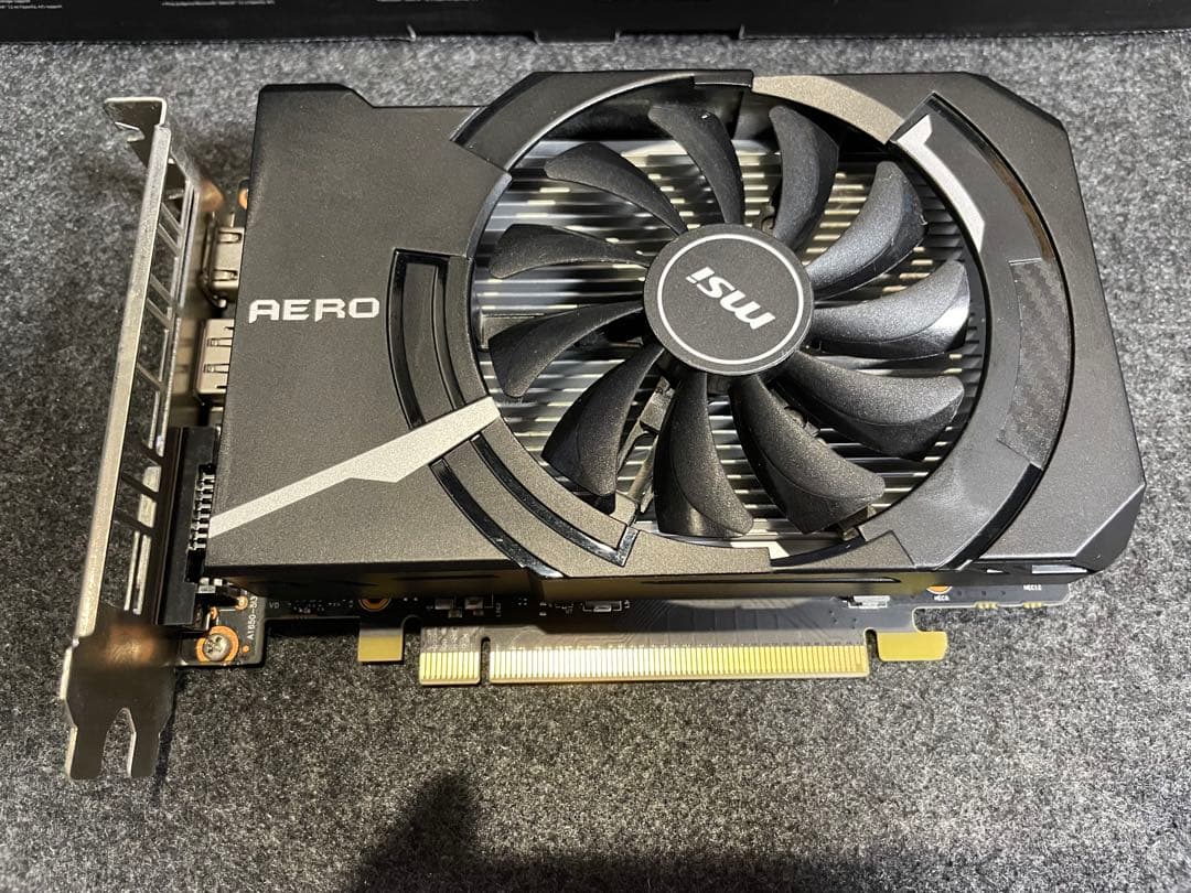 MSI GTX 1650 グラフィックボード　GPU