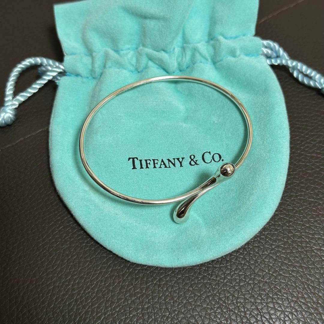 Tiffany エルサ ペレッティ ティアドロップ バングル ティファニー