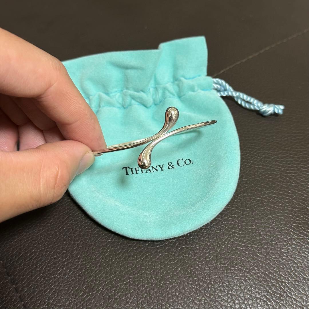 Tiffany エルサ ペレッティ ティアドロップ バングル ティファニー