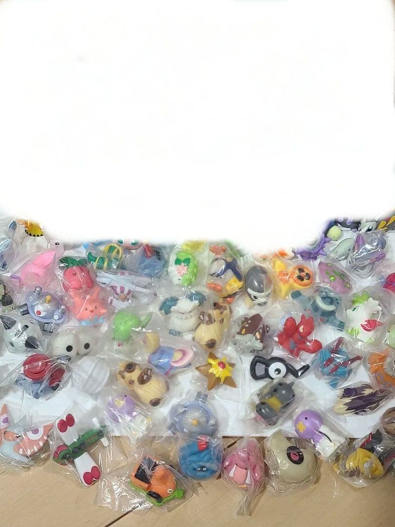 ポケモンキッズ　ポケモン　指人形　ソフビ　50体　まとめ売り