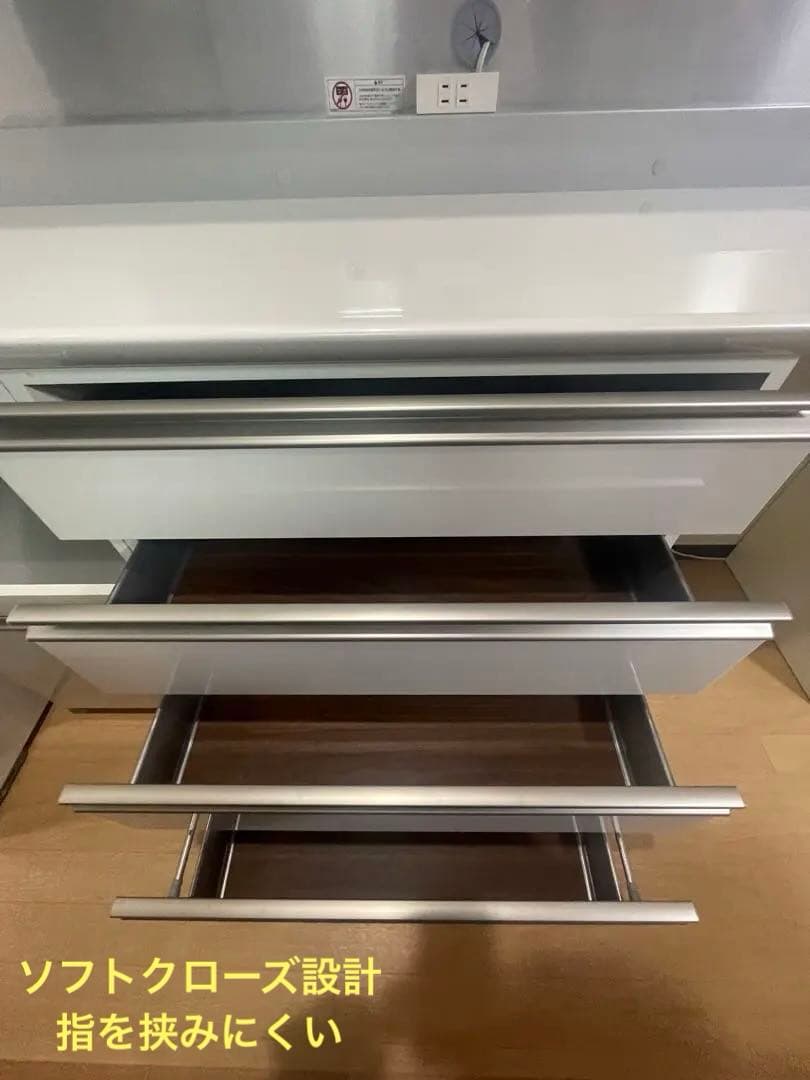 ポ*ド様 超美品　パモウナキッチンボード　170㎝幅　食器棚