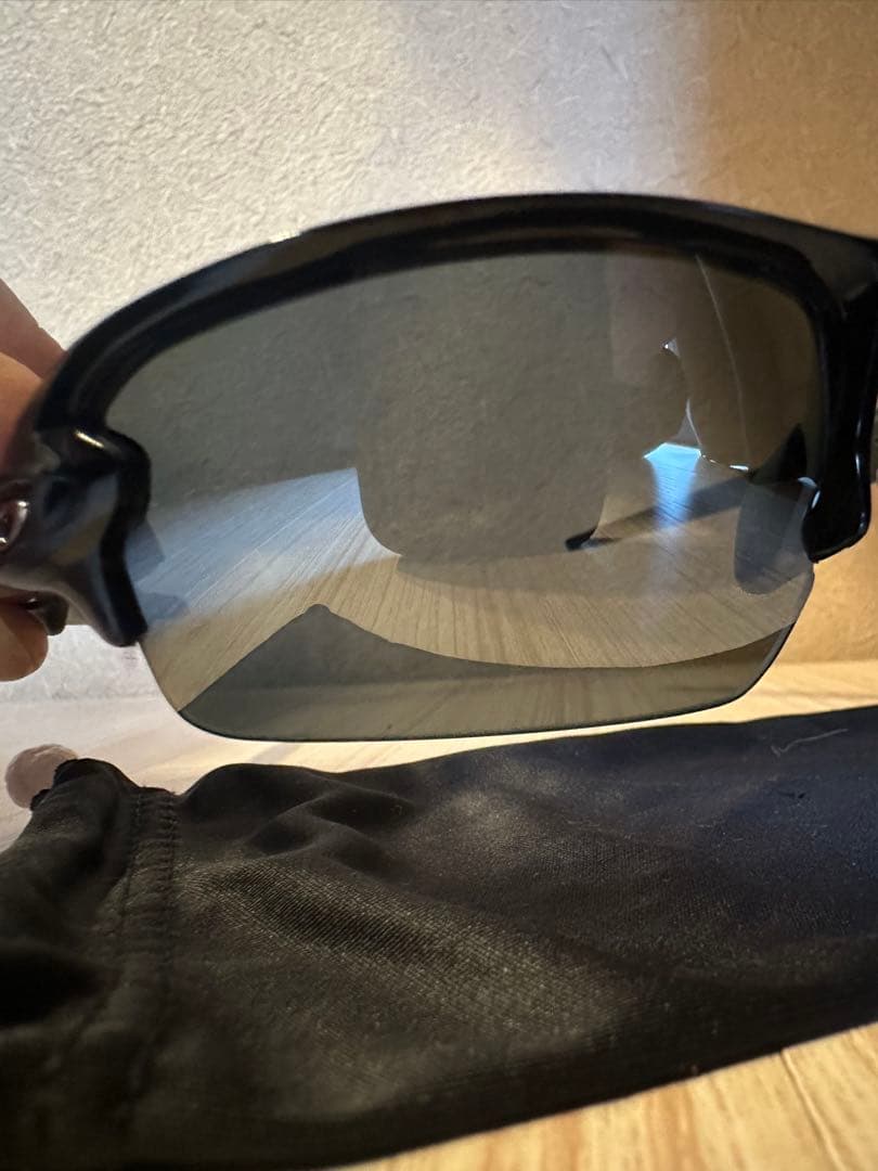 専用Oakleyオークリー サングラス FLAK 2.0 ブラック レンズ付き