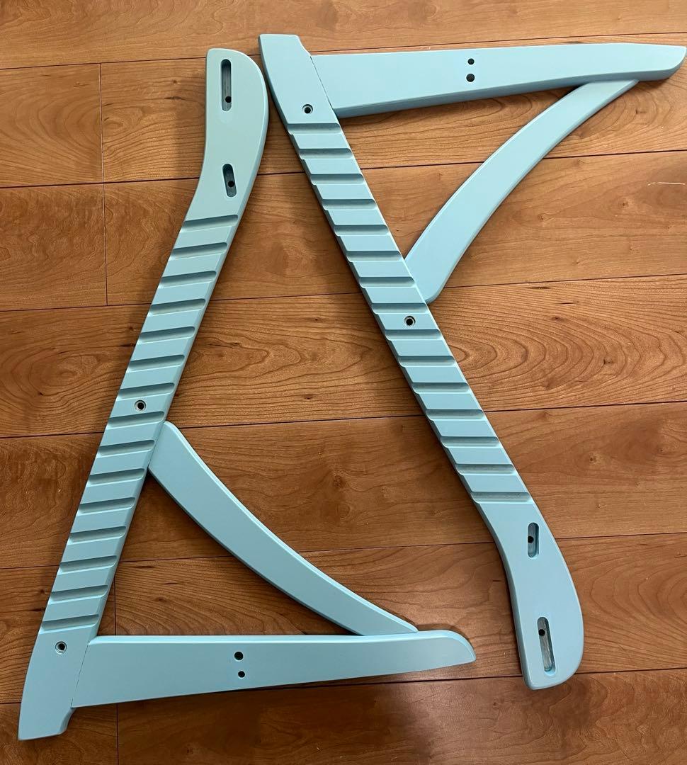 本日値下げ中　すくすくチェア　テーブル&ガード付き　大和屋　ベビーチェア　水色