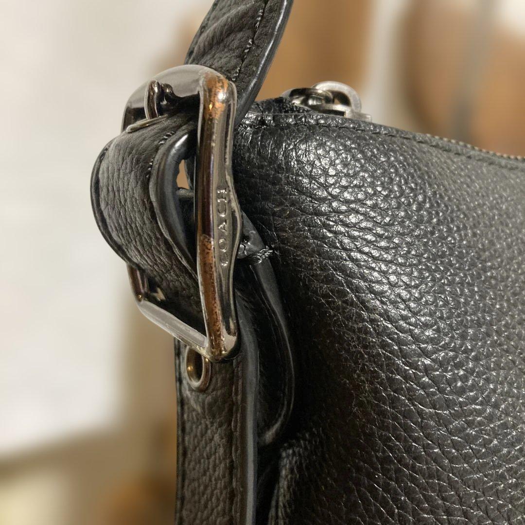 COACHショルダーバッグ★21378、美品.オールレザー、メンズ、レディース