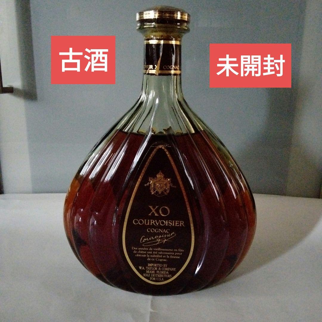 【古酒未開封！】クルボアジェ XO 旧ボトル 40度 COURVOISIER