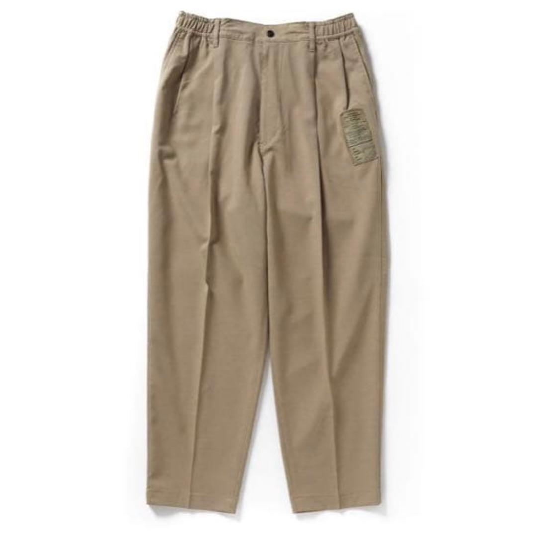 エヌハリウッド ミリタリースラックス　パンツ36 ベージュ