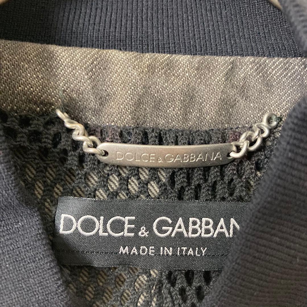 663 DOLCE&GABBANA デニムジャケット ブルゾン MA-1 40