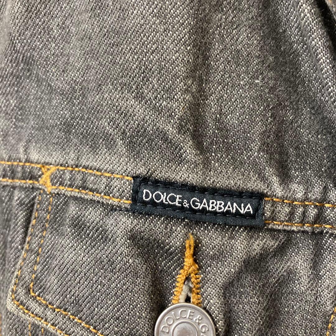 663 DOLCE&GABBANA デニムジャケット ブルゾン MA-1 40