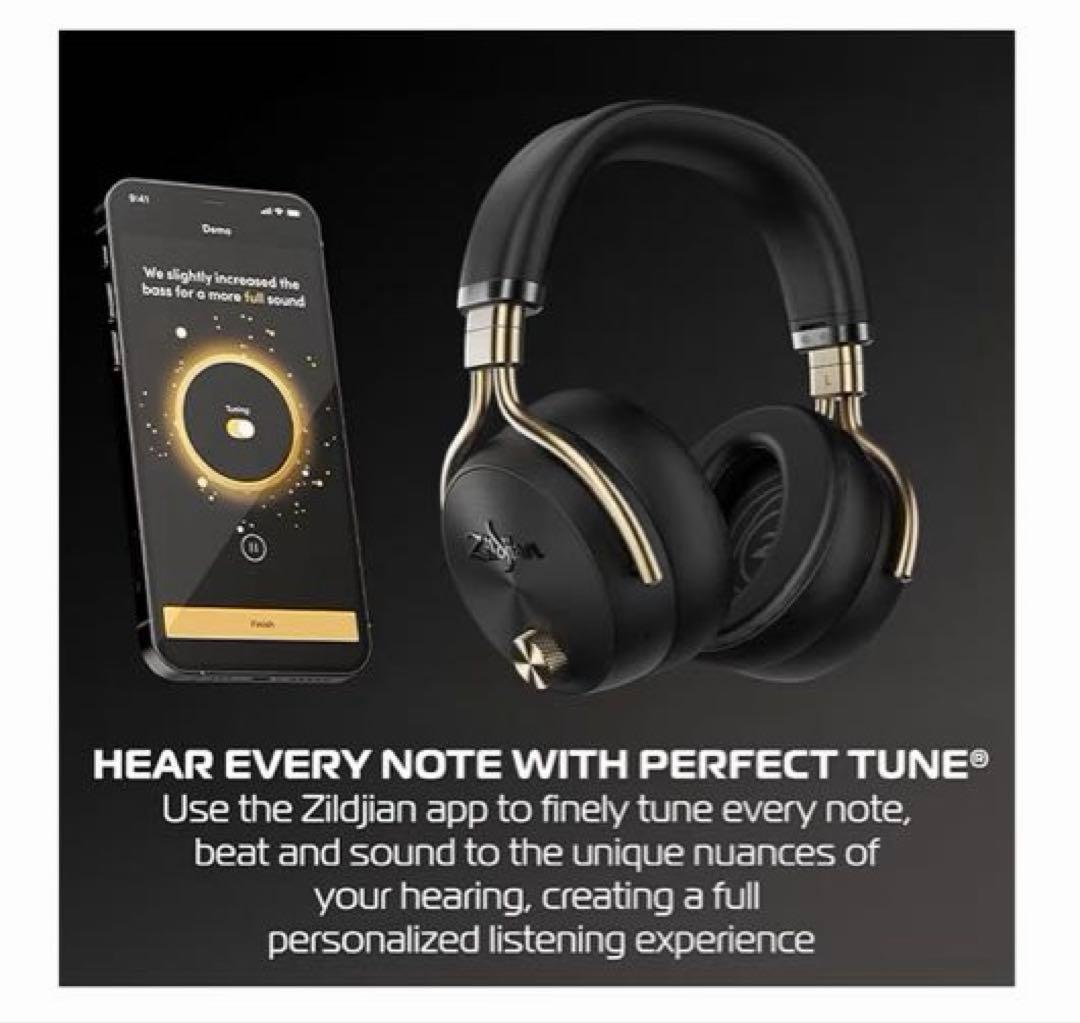新品　ジルジャン Zildjian ワイヤレス　ヘッドホン　ブラック