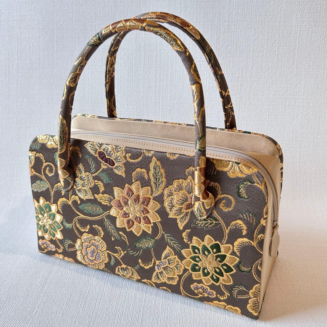 和装用　ハンドバッグ　利休バッグ　お茶会