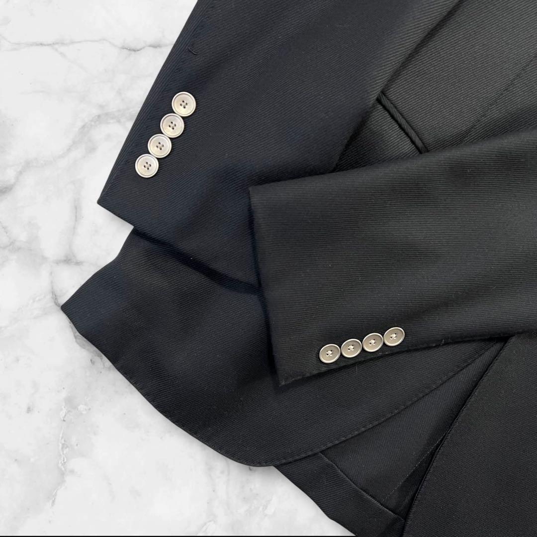 極美品 TOMORROWLAND×BISHU 銀釦 2BテーラードジャケットXL