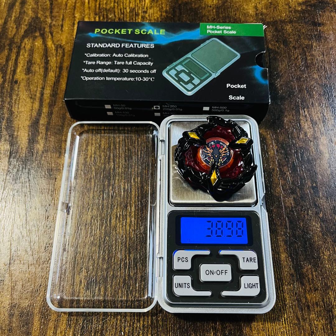 【重め】ベイブレードX フェニックスウイングメタルコート:ブラック　新品　く6