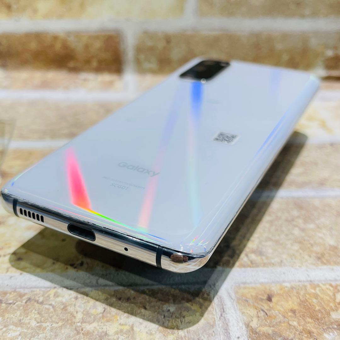 SIMフリー Galaxy S20 5G 128GB クラウドホワイト 電池良好