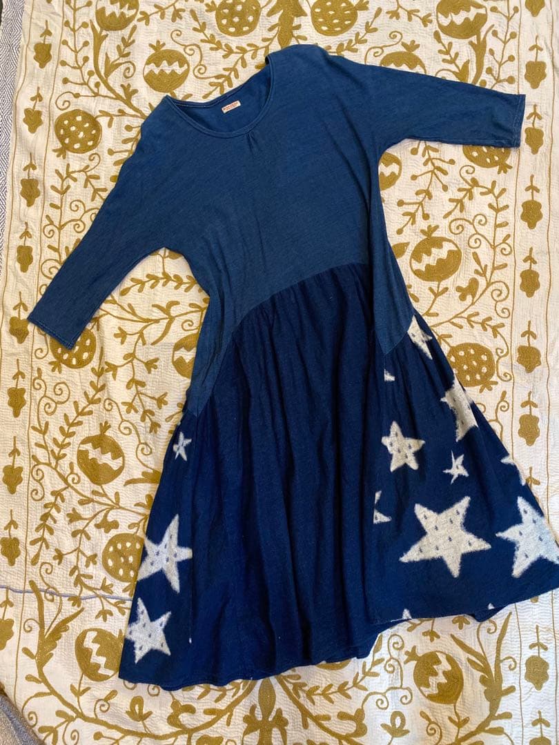 KAPITAL オーロラワンピース 星柄 ネル サイズ0