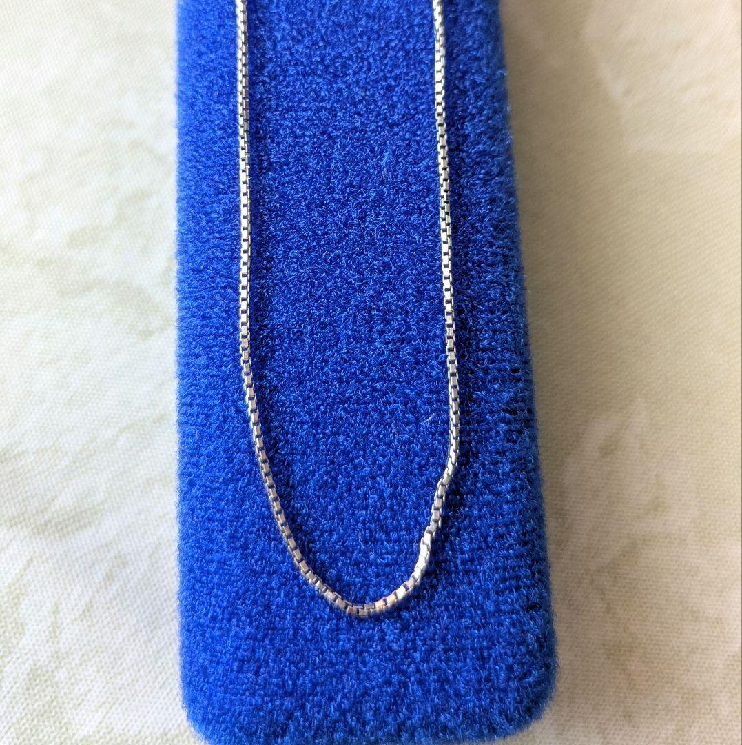 ♡ベネチアン ネックレス♡Pt850 幅1.0mm 40cm 造幣局刻印
