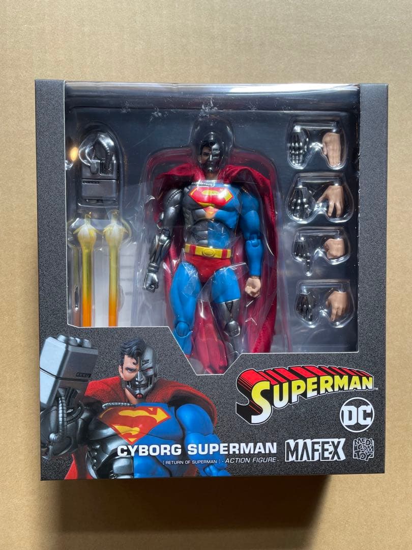 アメコミ MAFEX No.164 CYBORG SUPERMAN RETURN OF g