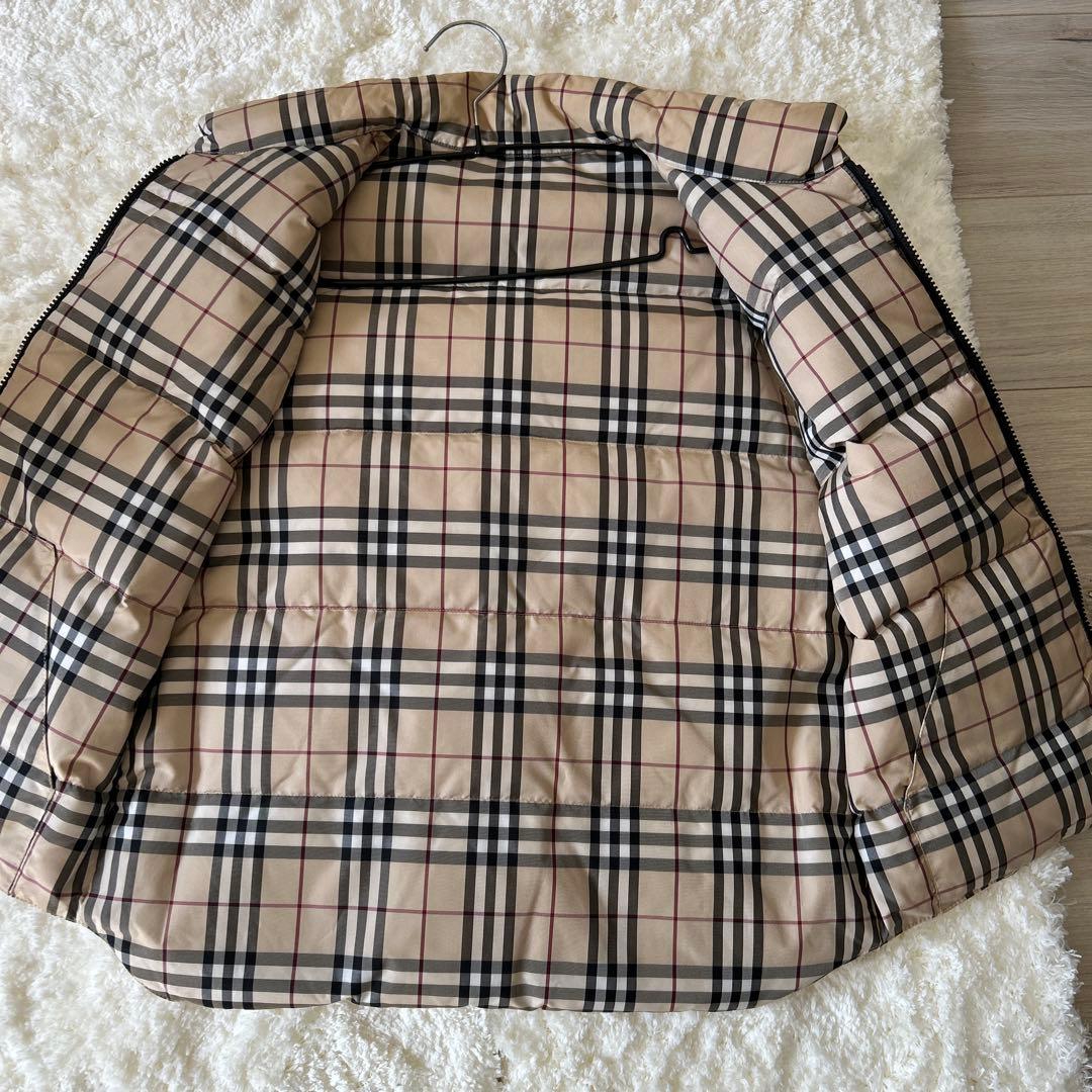BURBERRY バーバリー ベスト リバーシブル 美品 短丈