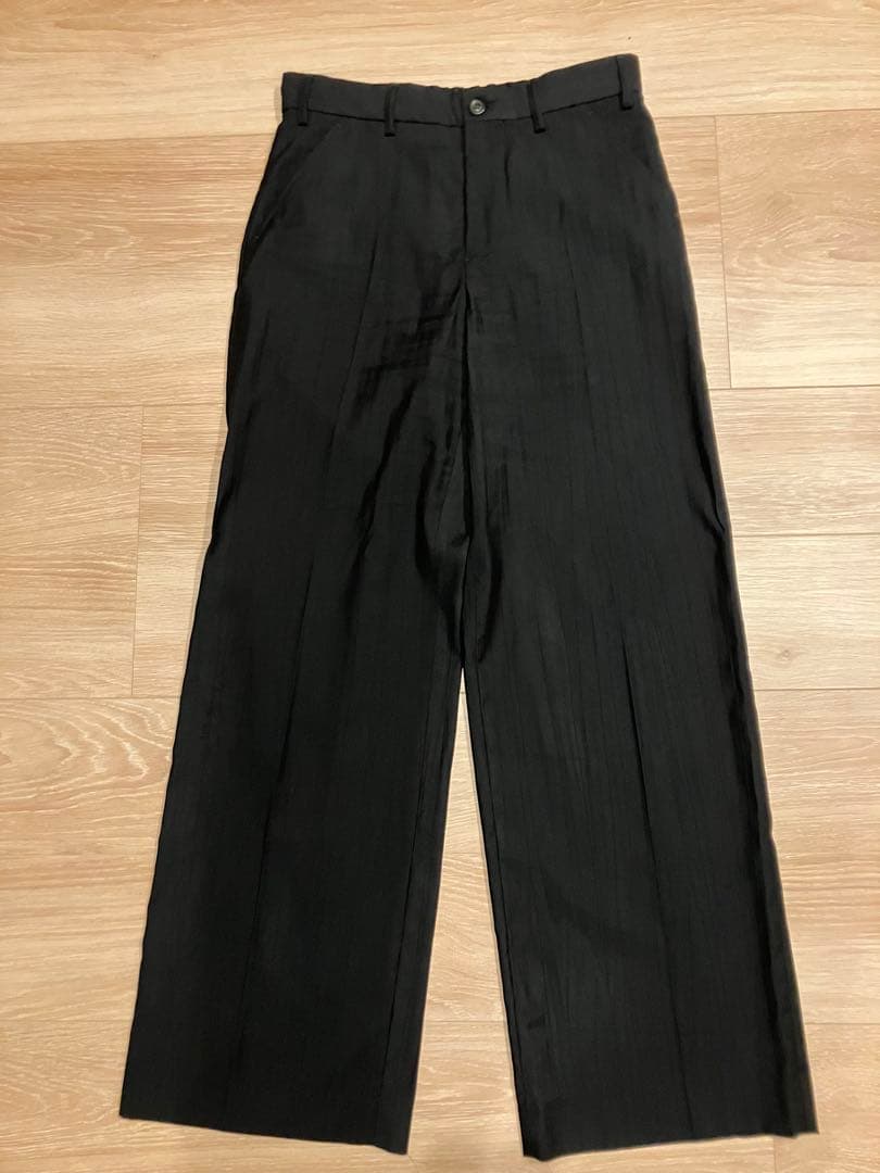(角ハイ)SAILOR TROUSER BLACK