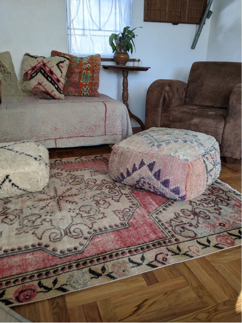 S*S様 ブジャド プフ カバー モロッコ クッションカバー　ボシャルウィット