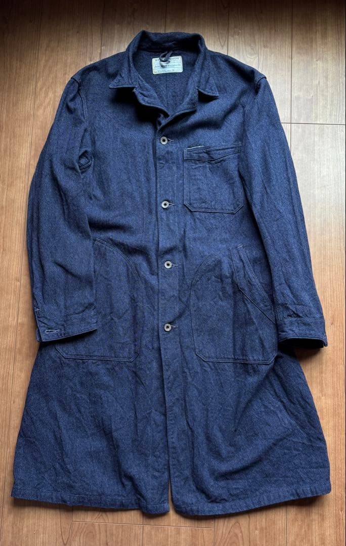 STEVENSON カバーオール ネイビー サイズ38