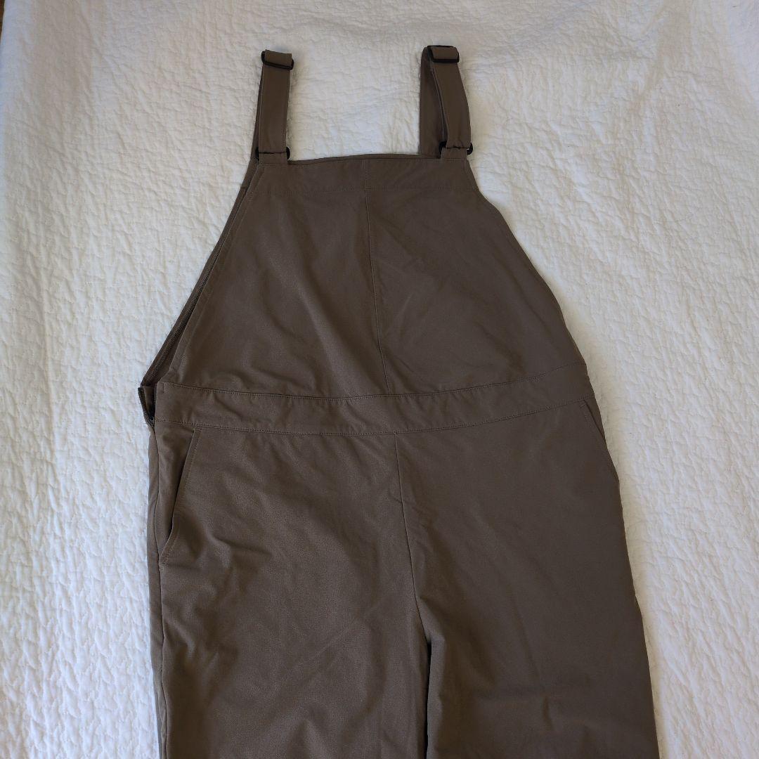 ノースフェイス マタニティ サロペットSM 冬用 ウォルナット