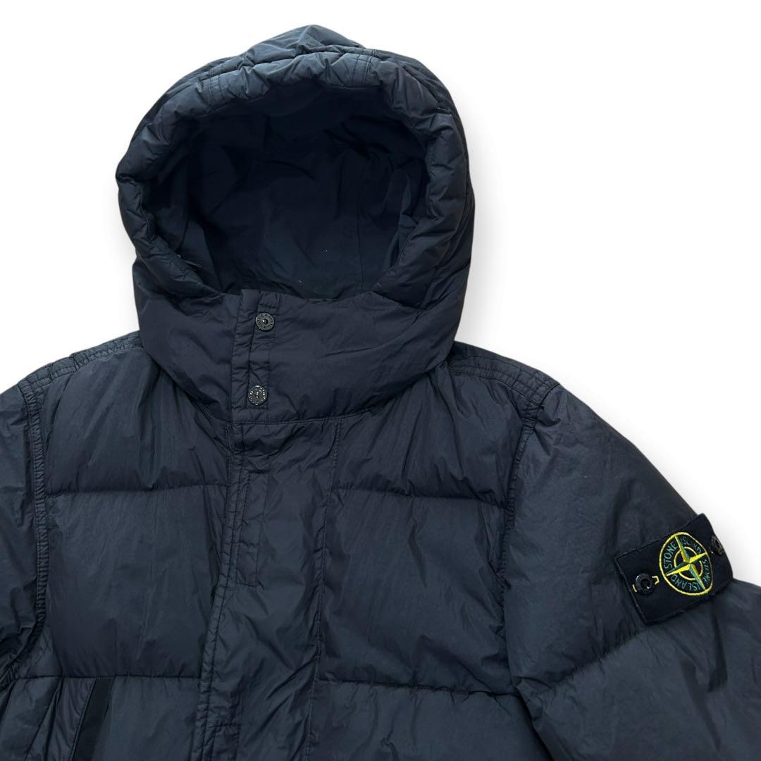 美品✨STONE  ロングダウン S ブラック ダウンコート 黒