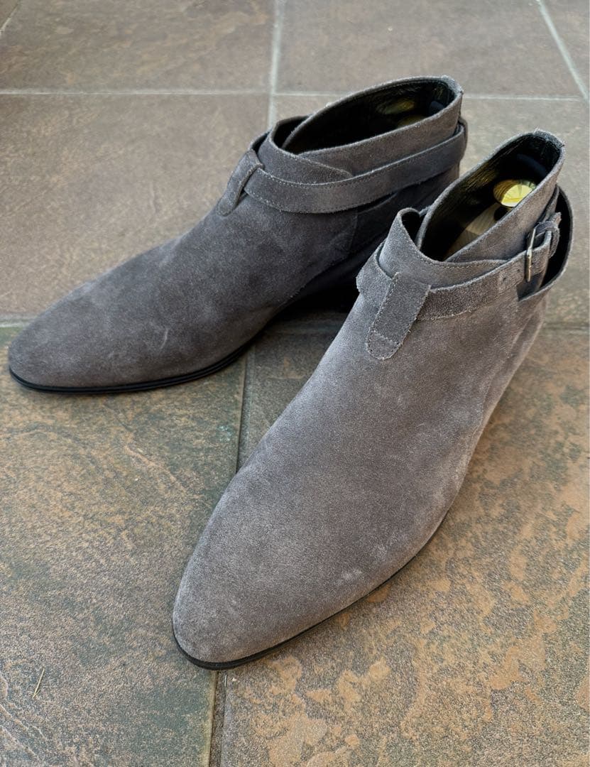 靴 Saint Laulent Paris suede boots