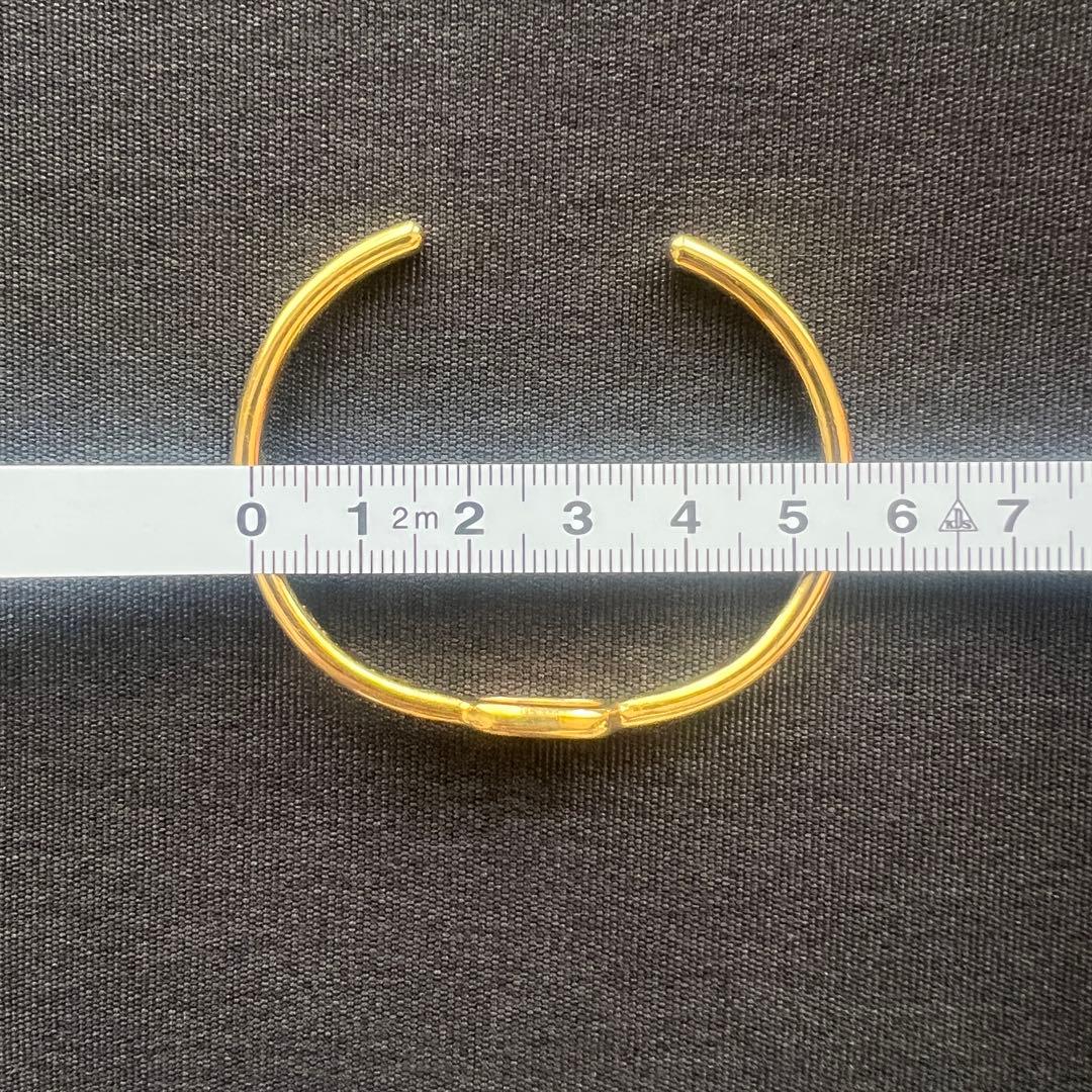 美品✨セリーヌ バングル マイヨン トリオンフ シンカフ ゴールド ブレスレット