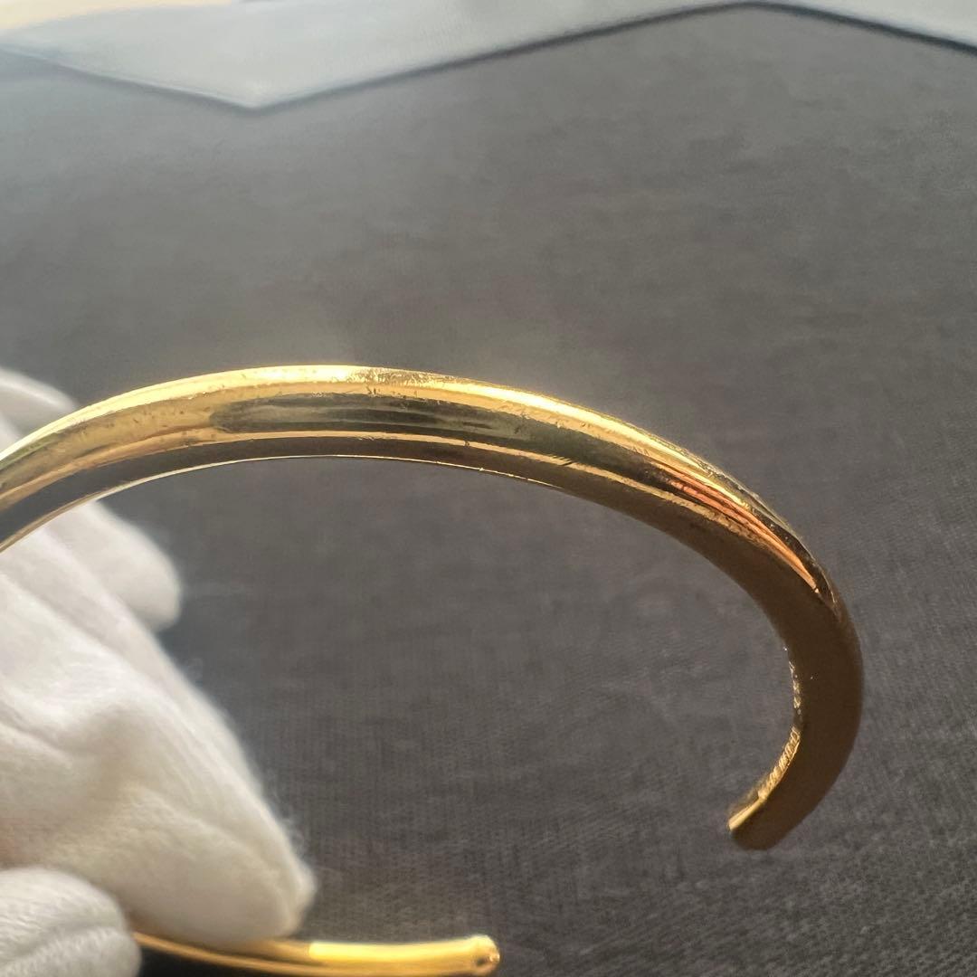 美品✨セリーヌ バングル マイヨン トリオンフ シンカフ ゴールド ブレスレット