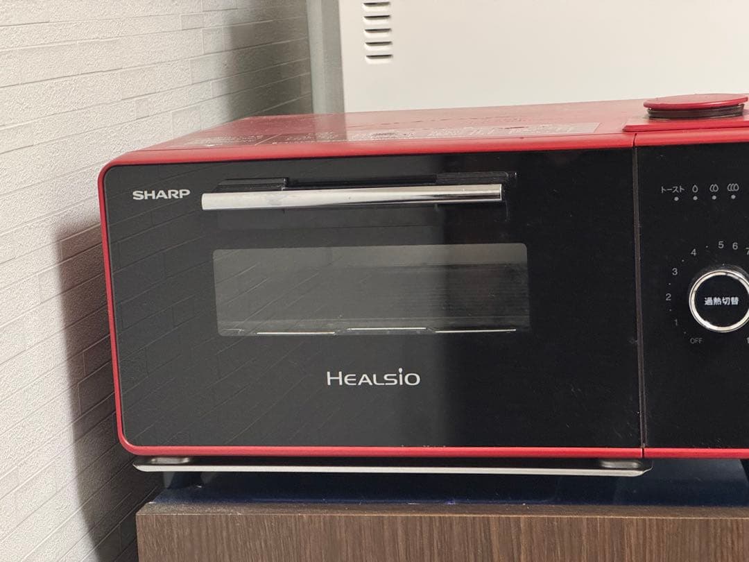 SHARP HEALSIO トースター レッド　12/9即発送