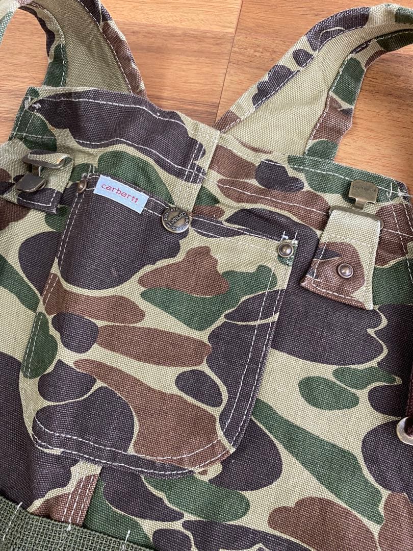 希少！USA製 カーハート 100周年記念 ダックハンターカモ オーバーオール