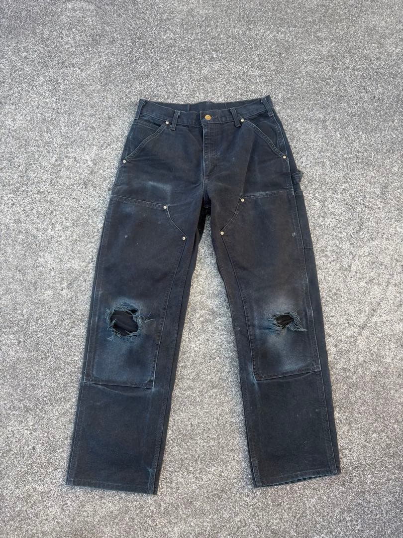 Carhartt ブラック ダブルニー