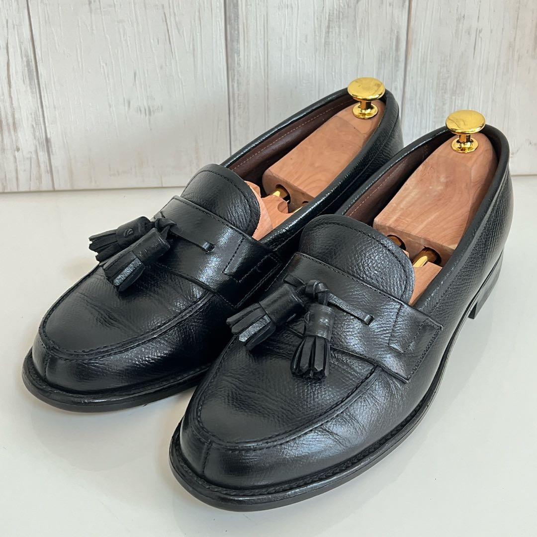 【極美品】REGAL リーガル 25.5 レザータッセルローファー ブラック