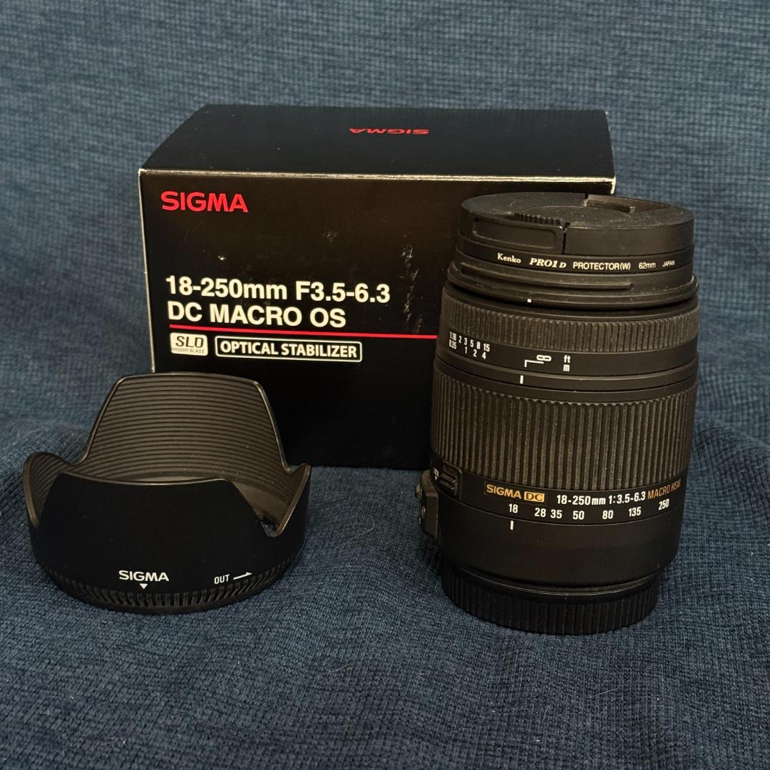 SIGMA 18-250mm F3.5-6.3 DC MACRO OS　＋α