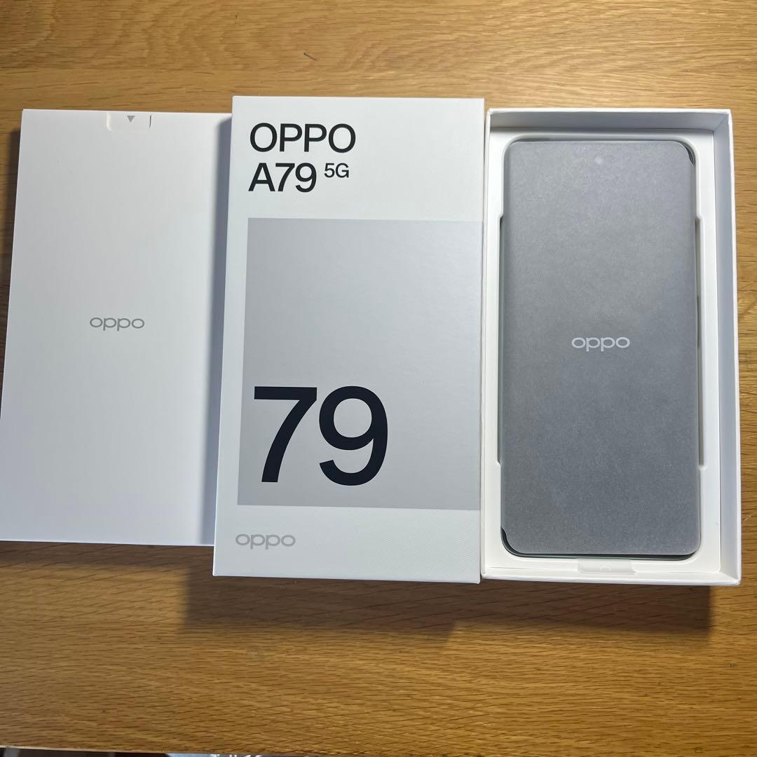 新品未開封　OPPO A79 5G 本体 グローグリーン