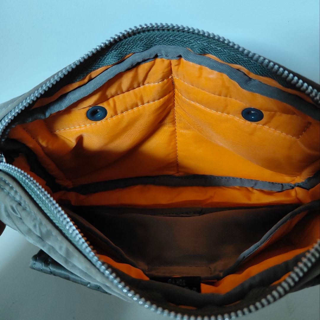 希少　ポーター　タンカー　ショルダーバッグ　シルバーグレー　PORTER