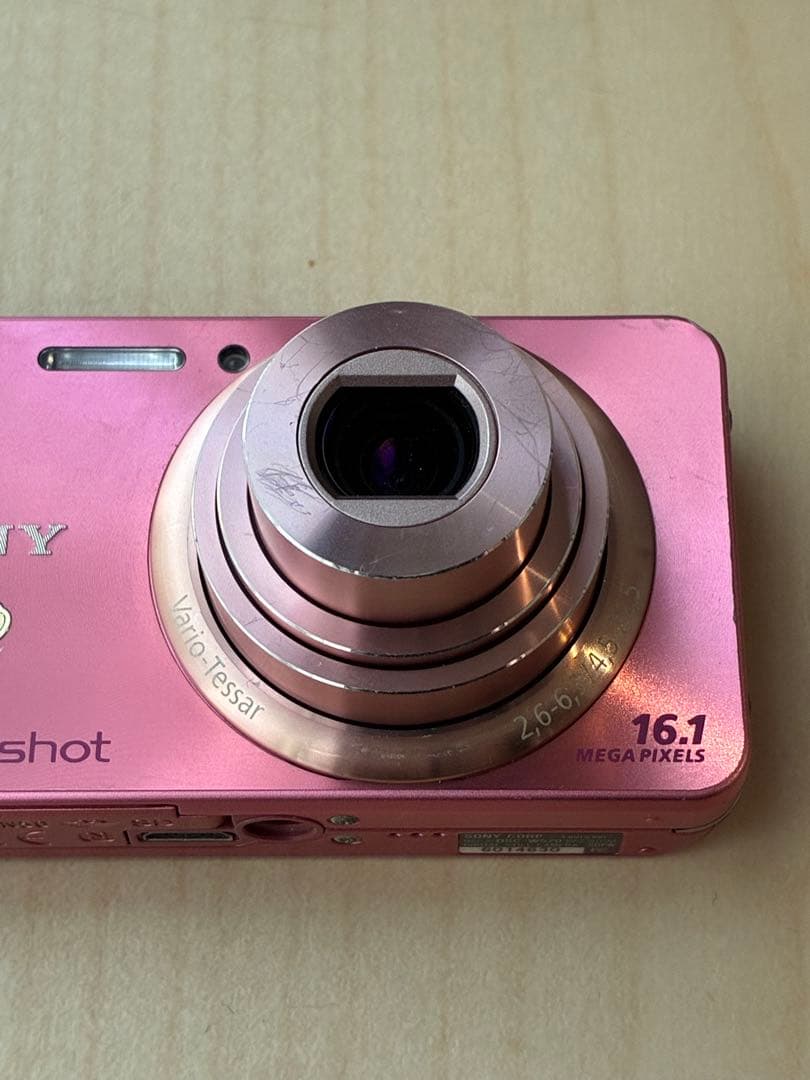 Sony Cyber-shot ピンク DSC-W570 中古品