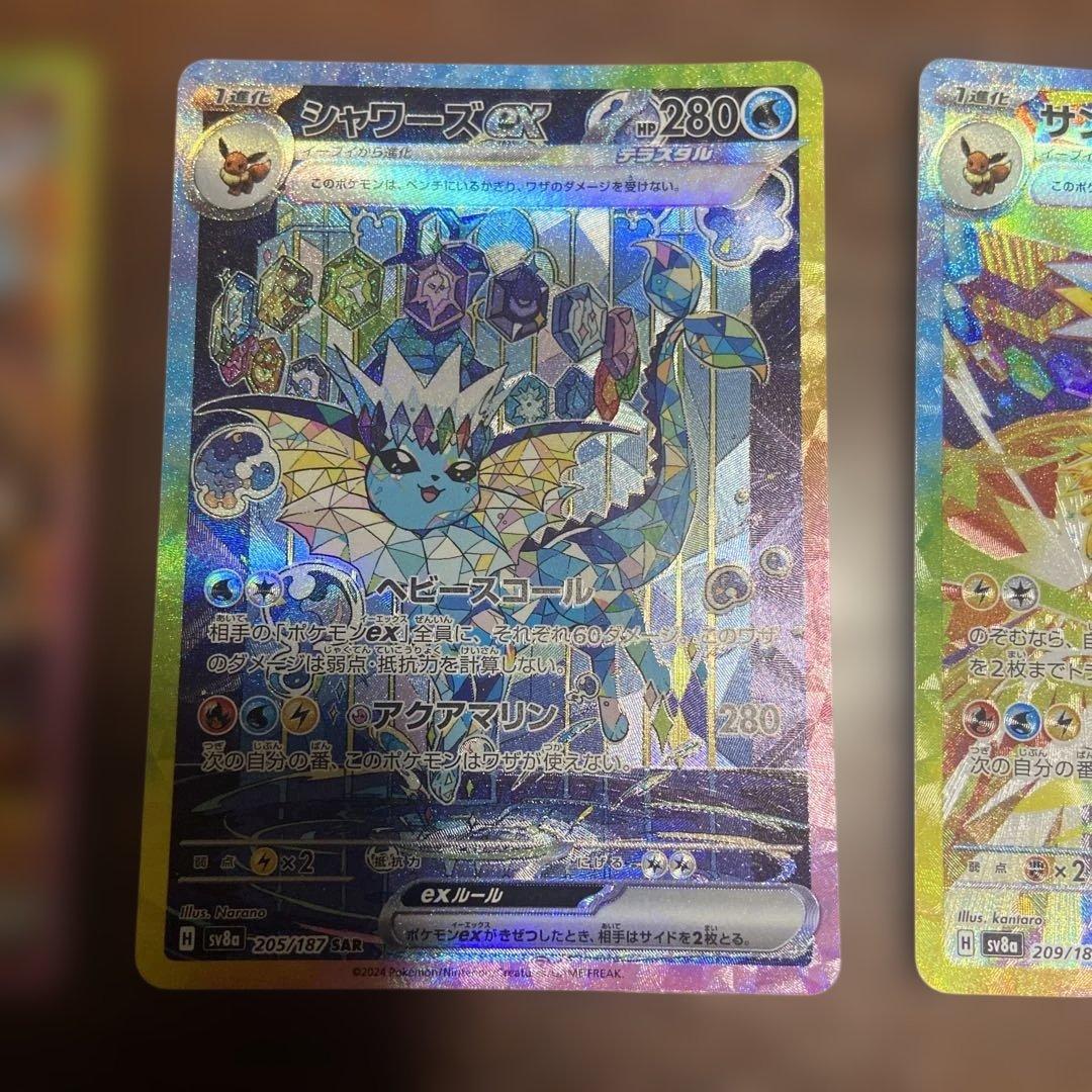 テラスタルフェスex ブイズ sar 10種類 コンプ