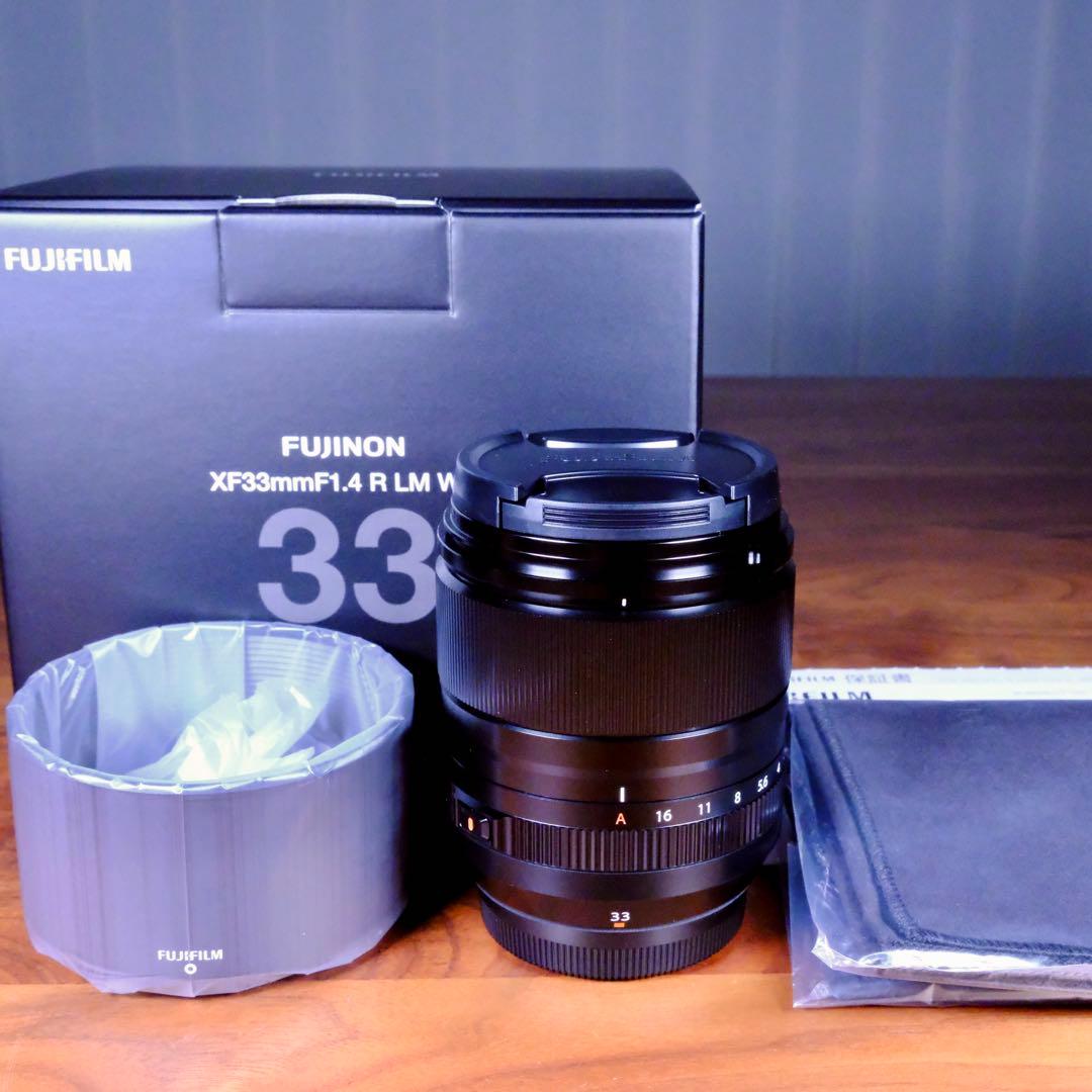 【新品未使用】 FUJIFILM XF33mmF1.4 R LM WR