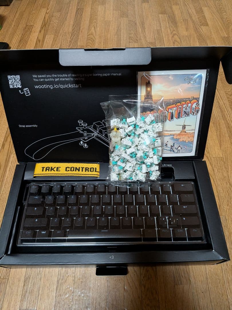 Wooting 60HE ブラックキーボード 本体