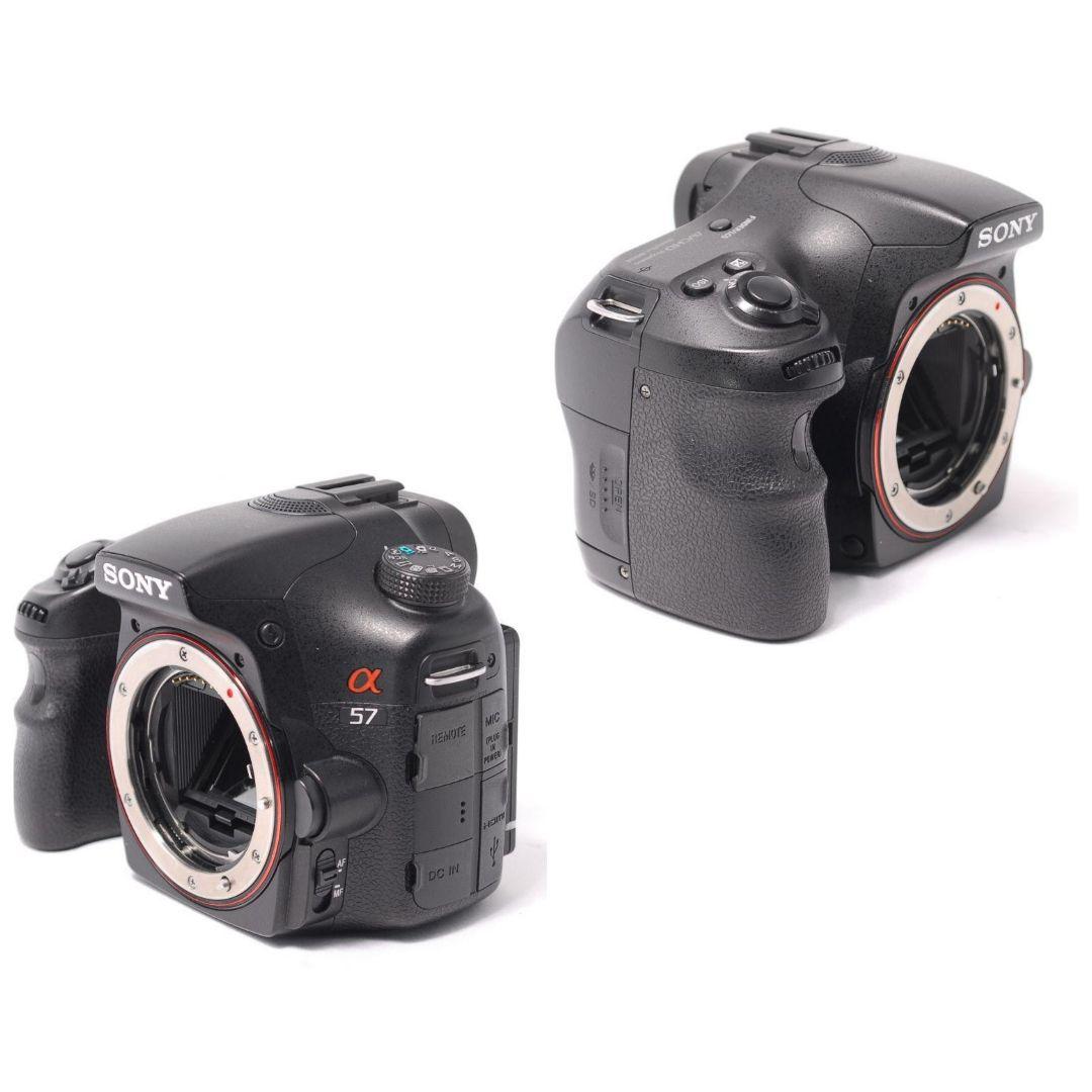 ❤即購入1000円OFF❤ SONY α57 望遠レンズ ダブルズームキット