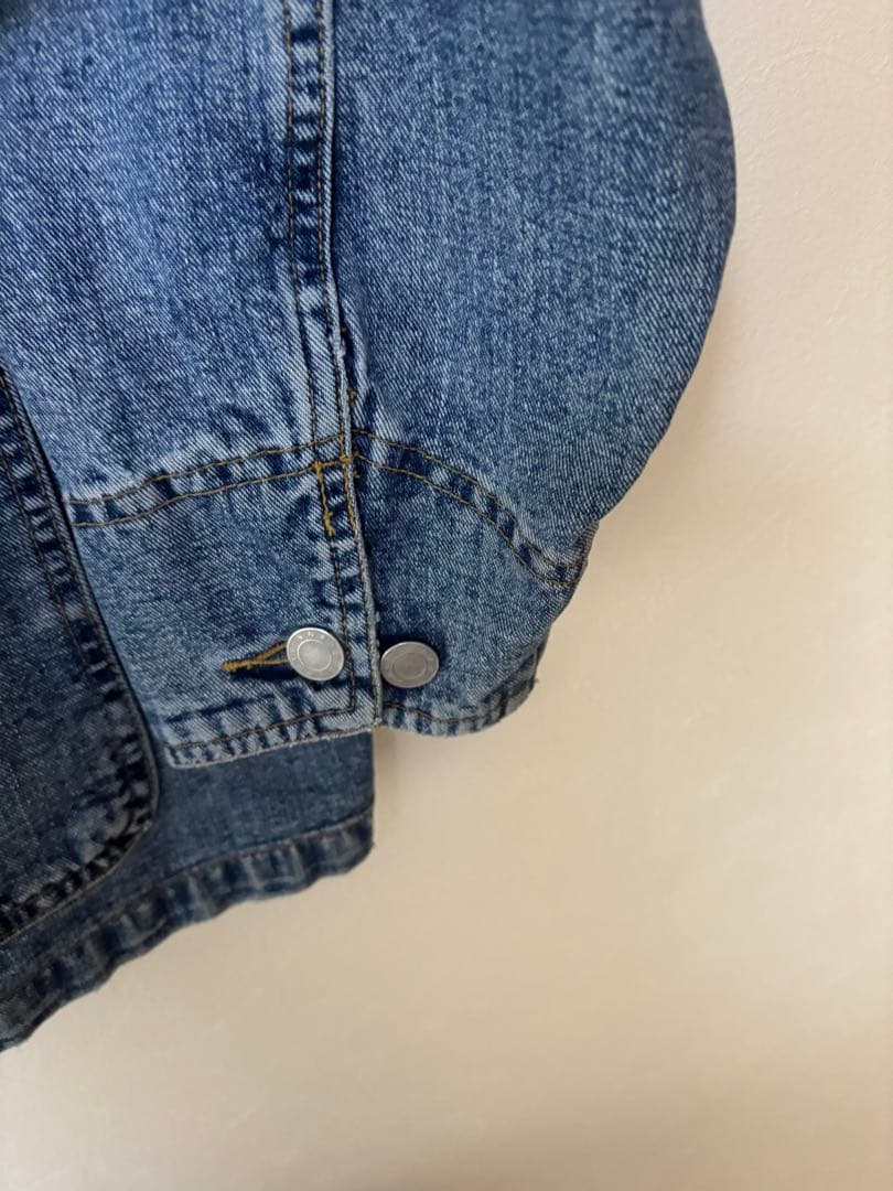 古着　ESPRIT デニムカバーオール コーデュロイ襟 L USA製