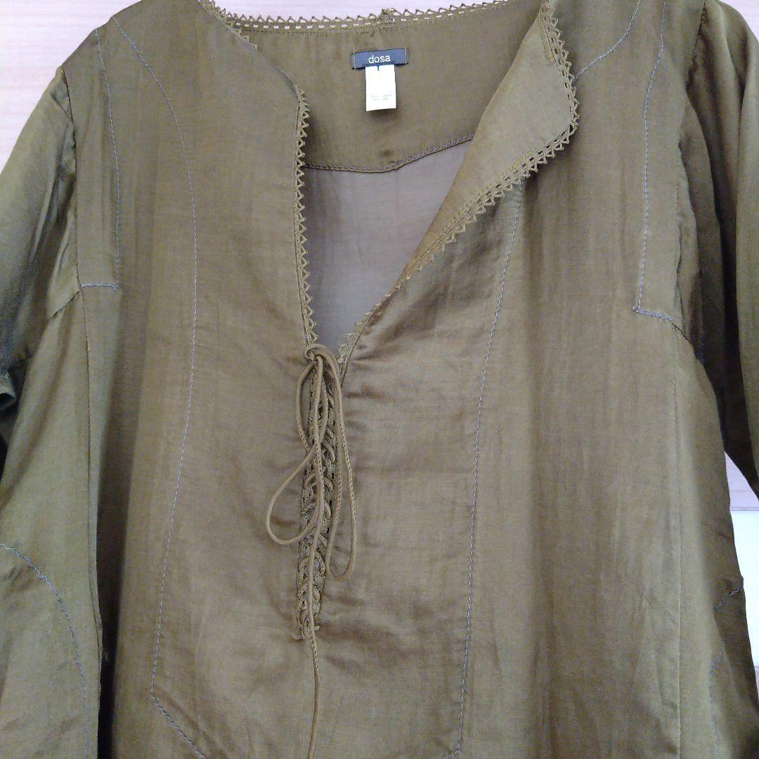 ★美品★ドーサDOSAシルクコットン　トップス