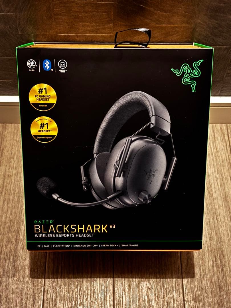 Razer BlackShark V3 ワイヤレスゲーミングヘッドセット
